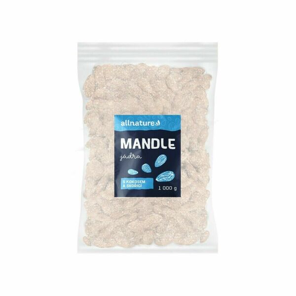 Allnature Mandle s kokosem a skořicí 1000g porovnat ceny