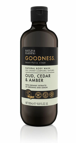 Baylis & Harding Sprchový gel Oud, Cedar & Amber 500 ml porovnat ceny