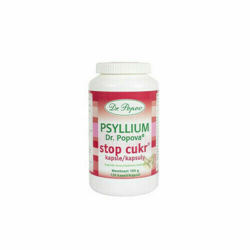 Dr.Popov Psyllium Stopcukr cps.120 porovnat ceny