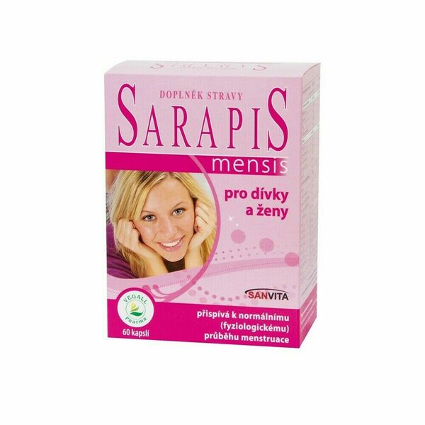 Vegall Pharma  Sarapis Mensis 60 kapslí porovnat ceny