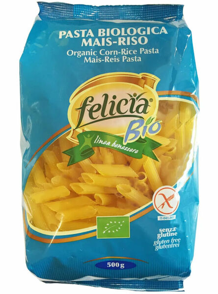 FELICIA BIO kukuřično rýžové těstoviny penne rigate 500g porovnat ceny