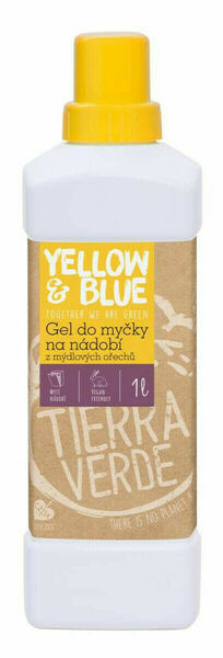 Yellow&Blue  Yellow and Blue Gel do myčky na nádobí z mýdlových ořechů v bio kvalitě 1l porovnat ceny