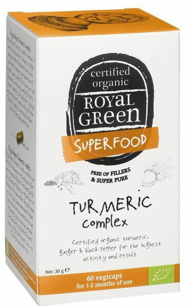 Royal Green  Bio Kurkuma komplex 60 kapslí porovnat ceny