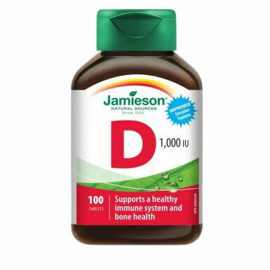 Jamieson Vitamín D3 1000 IU 240 tablet porovnat ceny