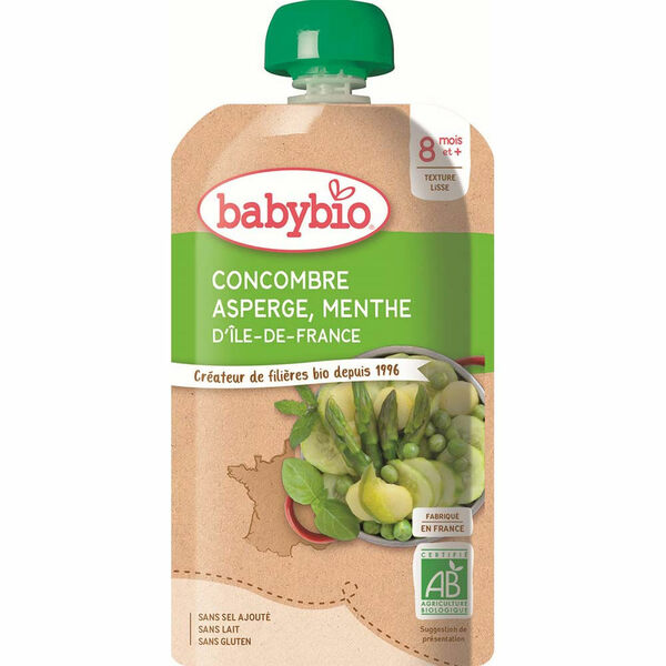 BABYBIO Okurka s chřestem a mátou 180 g porovnat ceny