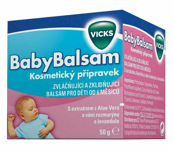 Vicks BabyBalsam 50g porovnání ceny