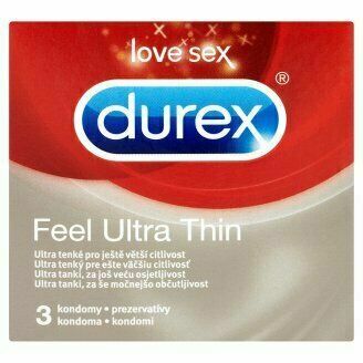 Durex SEX Feel Ultra Thin 3ks porovnat ceny