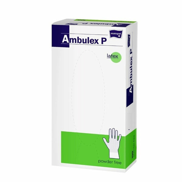 MATOPAT Ambulex P rukavice latexové nepudrované S 100ks porovnat ceny