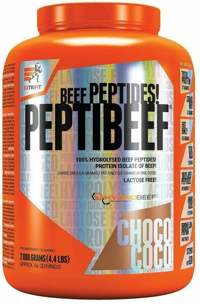 Extrifit Peptibeef 2000g čokoláda kokos porovnat ceny