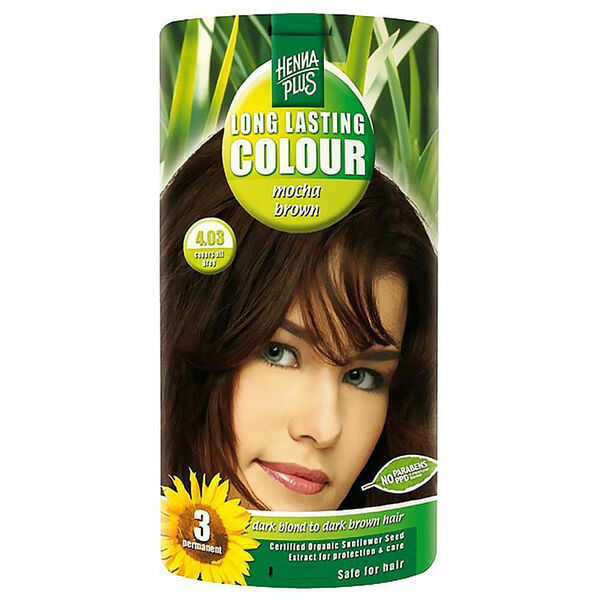 HENNA PLUS Přírodní barva na vlasy MOCCA HNĚDÁ 4.03 100 ml porovnat ceny