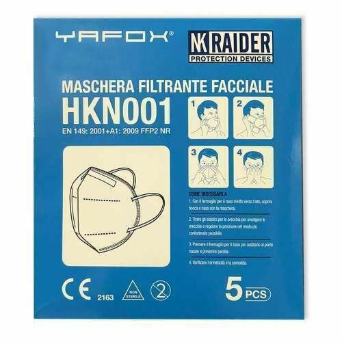 Respirátor FFP2. Yafox, 5ks porovnat ceny