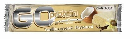 BiotechUSA Go Protein Bar 21x80g Vanilka-Kokos porovnat ceny