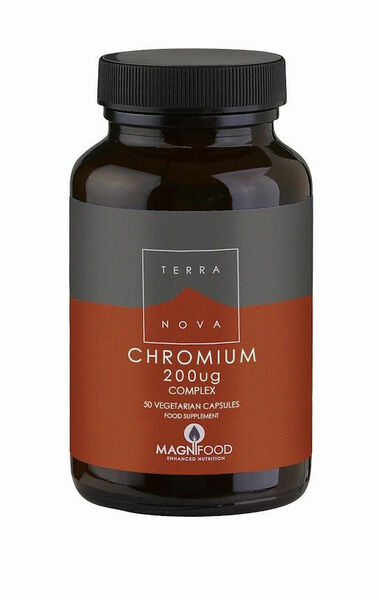 Terranova Chrom 200 mcg Complex 50 kapslí porovnat ceny