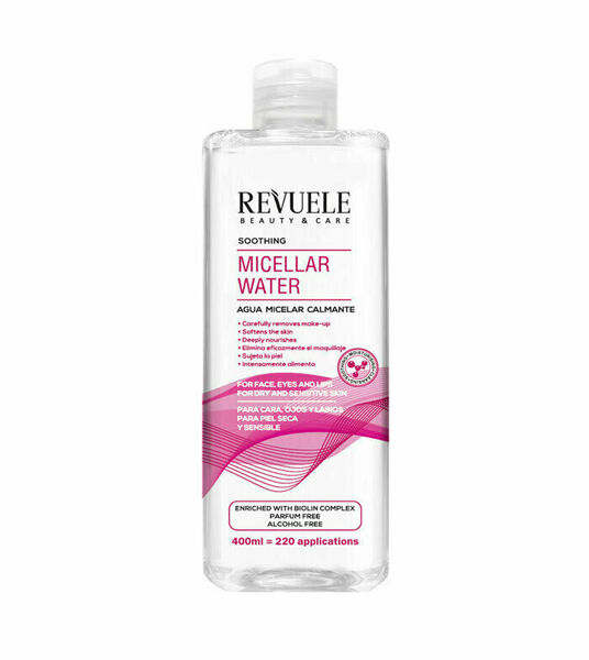 Revuele Soothing, micelární voda 400ml porovnat ceny