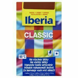 Iberia barva na textil tmavě hnědá 2x12,5g porovnat ceny