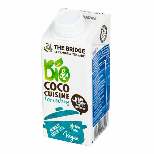 THE BRIDGE Kokosová alternativa smetany na vaření 200 ml BIO porovnat ceny