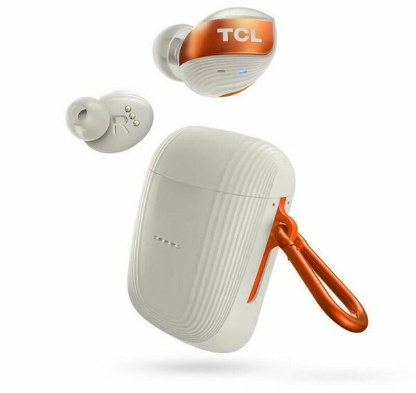 TCL True Wireless sportovní sluchátka ACTV500TWSWT, bílo-oranžová 1ks porovnat ceny