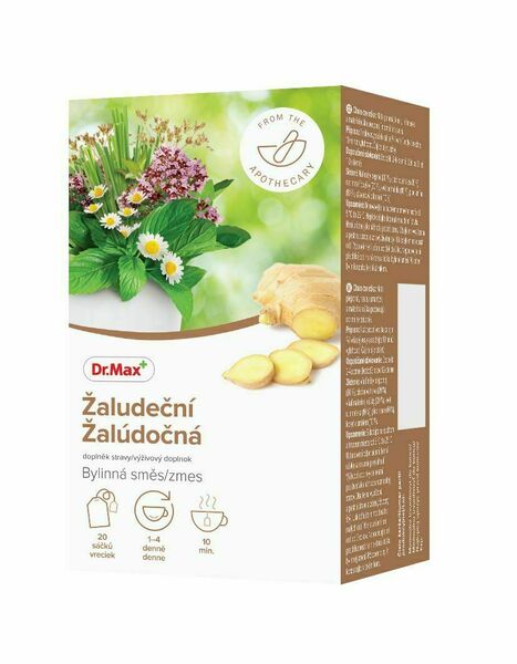 Dr.Max Žaludeční bylinná směs 20x1,5 g porovnat ceny