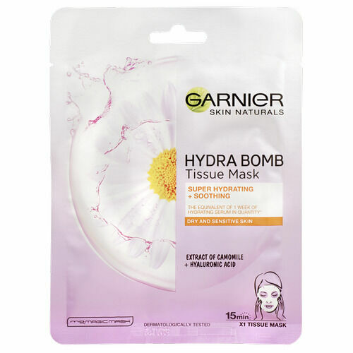 Garnier Moisture + Comfort superhydratační zklidňující textilní maska 32g porovnat ceny