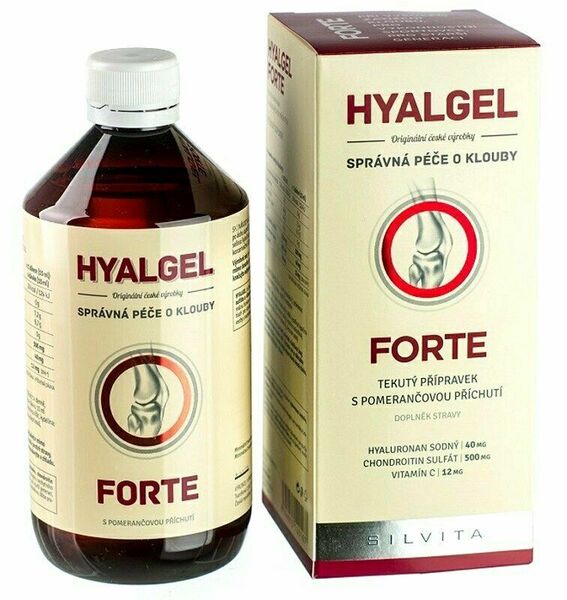 Silvita  Hyalgel forte pomeranč 500ml porovnat ceny