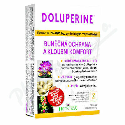 HOLISTICA Doluperine 32 kapslí porovnat ceny