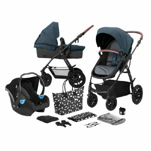 Kinderkraft Xmoov Kombinovaný kočárek 3v1 Denim porovnat ceny