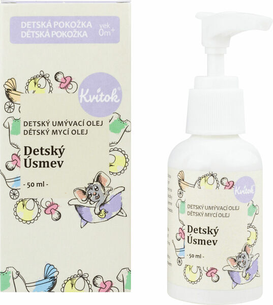 Kvitok/Navia Mycí emulze Dětský úsměv 30ml porovnat ceny