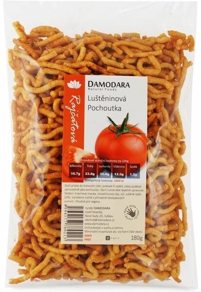 Damodara Luštěninová pochoutka rajčatová 180g porovnat ceny