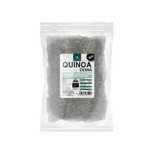 Allnature Quinoa černá BIO 500g porovnat ceny