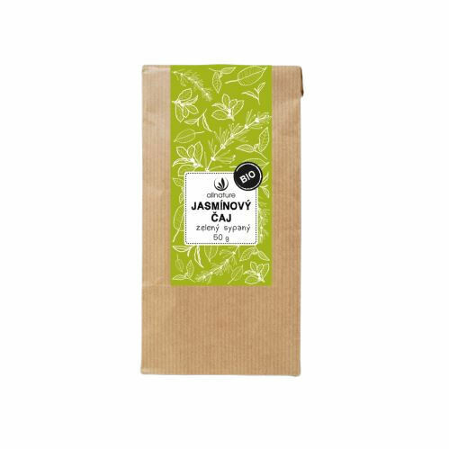 Allnature Jasmínový čaj zelený sypaný BIO 50g porovnat ceny