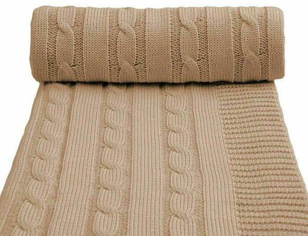 T-tomi  Pletená deka, beige / béžová porovnat ceny