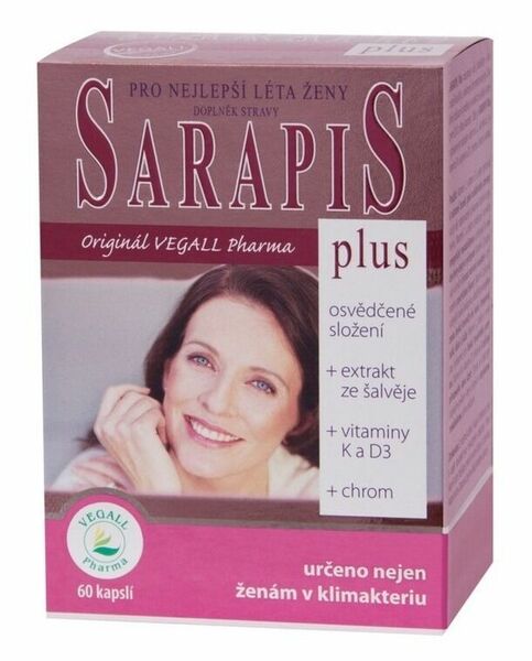 Vegall Pharma  Sarapis plus 60 kapslí porovnat ceny