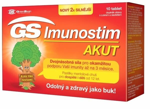 GS Imunostim Akut 10 tablet porovnat ceny