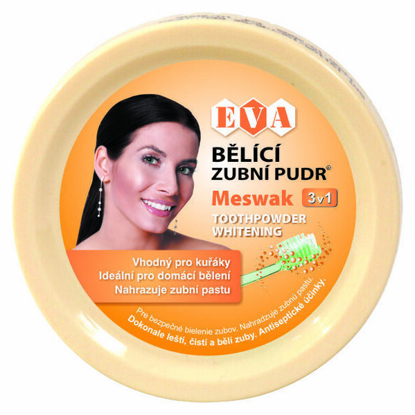 EVA Bělící zubní pudr-meswak 3ks porovnat ceny