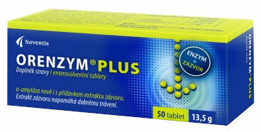 Noventis  Orenzym Plus 50 tablet porovnat ceny