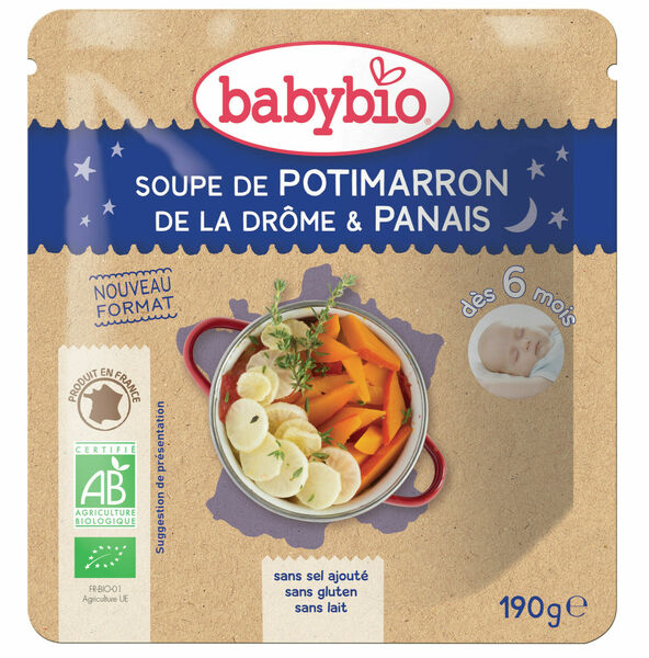 BABYBIO dýňová polévka s pastinákem 190g porovnat ceny