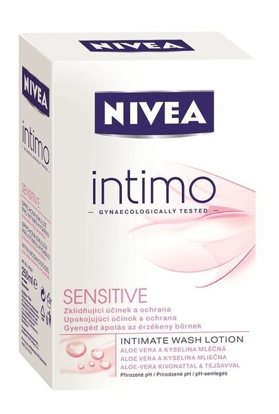 NIVEA INTIMO sprchová emulze SENSITIVE 250ml porovnat ceny