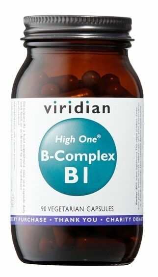 Viridian B-Complex B1 High One® 90 kapslí porovnat ceny