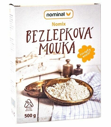 Nominal  NOMIX bezlepková mouka 500g porovnat ceny