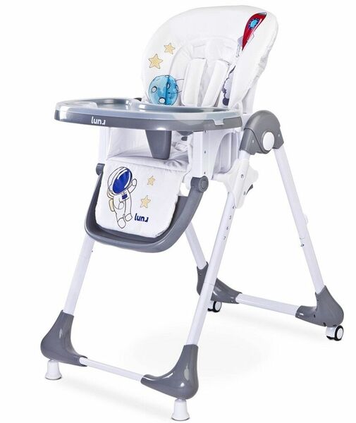 Jídelní židlička CARETERO Luna grey porovnat ceny