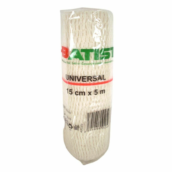 BATIST Universal Elastické obinadlo 15cm x 5m 1 kus porovnat ceny