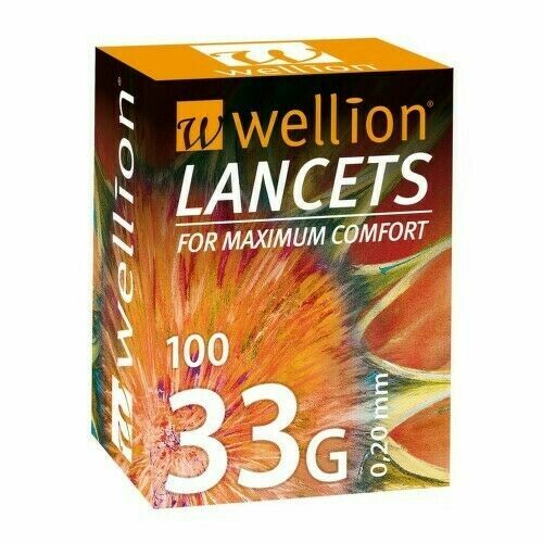 LANCETY WELLION JEDNORÁZOVÁ, STERILNÍ, 100KS porovnat ceny