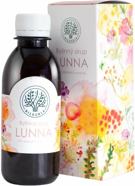 Bilegria LUNNA bylinný sirup pro klidný spánek, s levanulí 200ml porovnat ceny