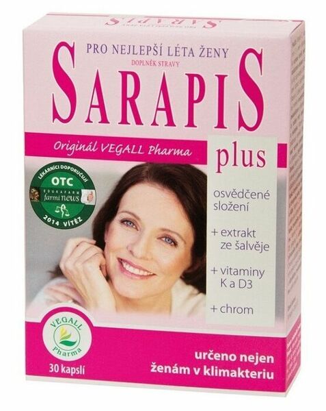 Vegall Pharma  Sarapis plus 30 kapslí porovnat ceny