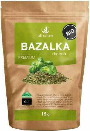 Allnature Bazalka drcená BIO 15g porovnat ceny