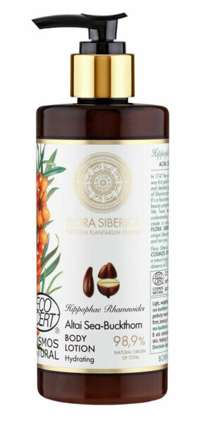 Natura Siberica  Flora Siberica - Rakytníkový hydratační tělový krém,300ml porovnat ceny