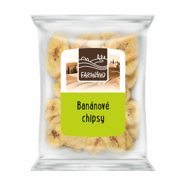 Farmland Bananové chipsy 100g porovnat ceny
