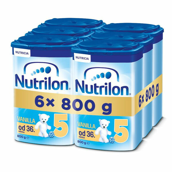 Nutrilon 5 Vanilka 6x800 g porovnat ceny
