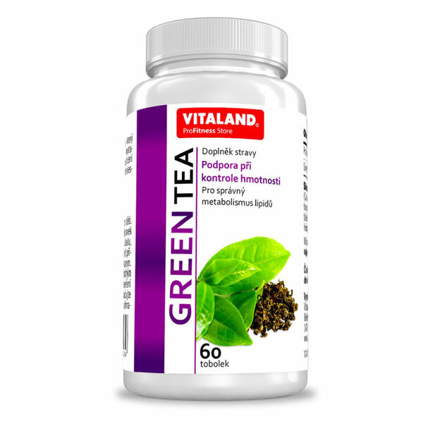 VITALAND Green tea 60 tobolek porovnat ceny