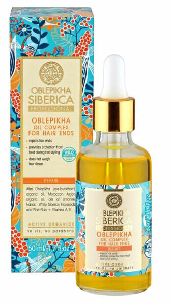 Natura Siberica, Rakytníkový olej pro konečky vlasů, 50ml porovnat ceny